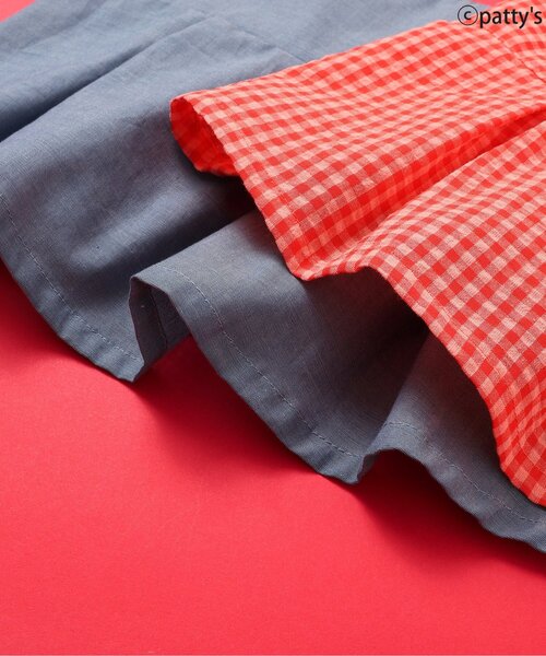 Seraph(セラフ)の「【SWIMMER】ビスチェ付きトップス(Tシャツ/カットソー・キッズ・レッド/ブルー・120/110/100/90/80)」の22枚目の写真