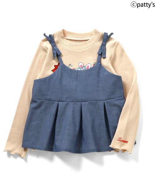 Seraph(セラフ)の「【SWIMMER】ビスチェ付きトップス(Tシャツ/カットソー・キッズ・レッド/ブルー・120/110/100/90/80)」の17枚目の写真