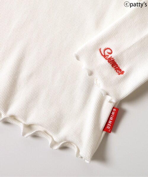 Seraph(セラフ)の「【SWIMMER】ビスチェ付きトップス(Tシャツ/カットソー・キッズ・レッド/ブルー・120/110/100/90/80)」の7枚目の写真