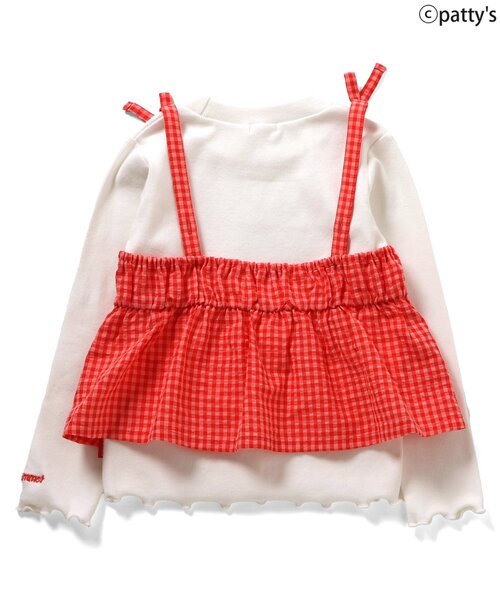 Seraph(セラフ)の「【SWIMMER】ビスチェ付きトップス(Tシャツ/カットソー・キッズ・レッド/ブルー・120/110/100/90/80)」の9枚目の写真