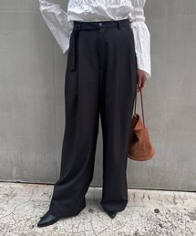 SHENERY | 《新色追加！》ダブルタックワイドパンツ(その他パンツ)