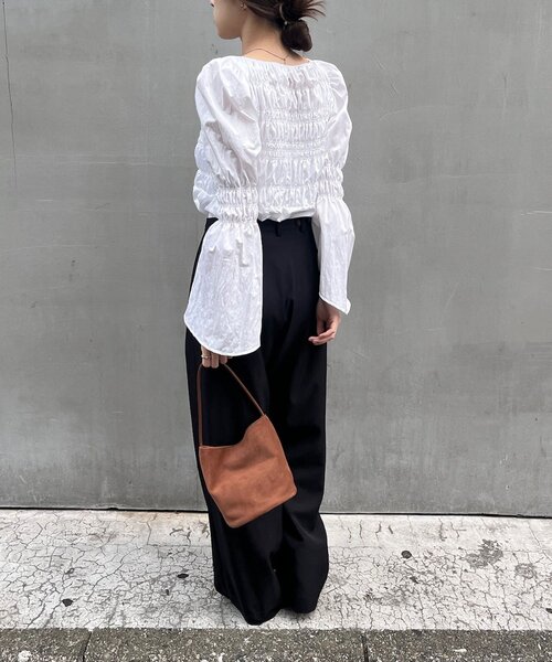 ダブルタックワイドパンツ（その他パンツ）｜SHENERY（シーナリー）の