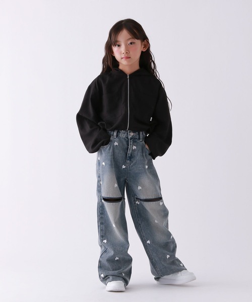 10C REPIPI（ジューシーレピピ）の「【10C REPIPI】KneeZiPデニムパンツ（デニムパンツ・キッズ・その他/ブラック/ブルー・130cm/120cm/110cm/140cm）」の11枚目の写真