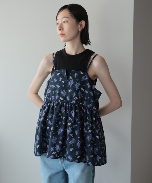 rurumu: 2025ssプリントキャミソール rurumu: 2025ssプリントキャミソール rurumu: 2025ssプリント