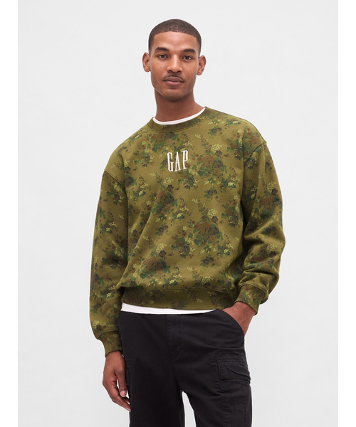 ヘビーウェイト オーバーサイズ GAPロゴ スウェットシャツ（スウェット