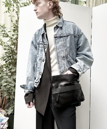 PATRICK STEPHAN | パトリック ステファン / Leather poche 'enveloppe' 2 ショルダーバッグ(ショルダーバッグ)