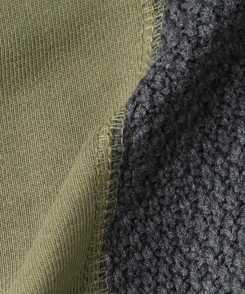 Three Four Time(スリーフォータイム)の「フードスウェットニットドッキングジッパー(パーカー・レディース・ホワイト/ネイビー/カーキ・FREE)」の11枚目の写真