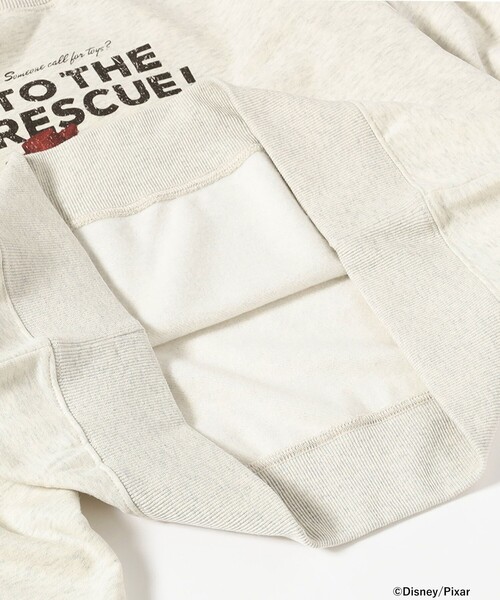 B:MING by BEAMS（ビーミングバイビームス）の「TOY STORY スウェット（スウェット・レディース・ホワイト系その他5/ライトグレー/チャコールグレー・ONE SIZE）」の6枚目の写真