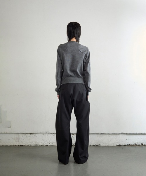 DOUBLE LAYERD SWEATER（ニット/セーター）｜NVRFRGT（ネヴァーフォー