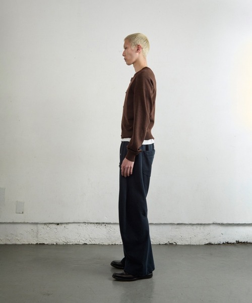 トップス NVRFRGT Double Layerd Sweater DOUBLE LAYERD SWEATER(2 GREY): NVRFRGT: MENS｜CONZ ONLINE STORE