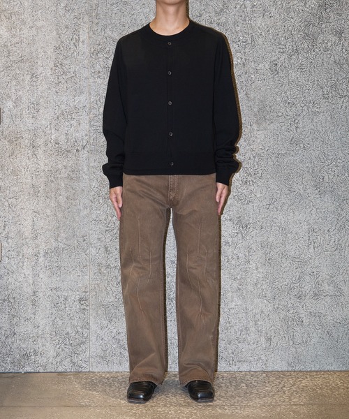 NVRFRGT(ネヴァーフォーゲット)の「DOUBLE LAYERD SWEATER(ニット/セーター・メンズ・ブラウン/グレー/ブラック・2/3)」の17枚目の写真