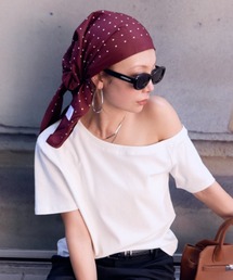 HANNE（アン）の「トライアングルドットスカーフ（バンダナ/スカーフ）」