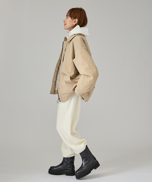 primaloft Cotton ナイロンブルゾン（その他アウター）｜VERMEIL par