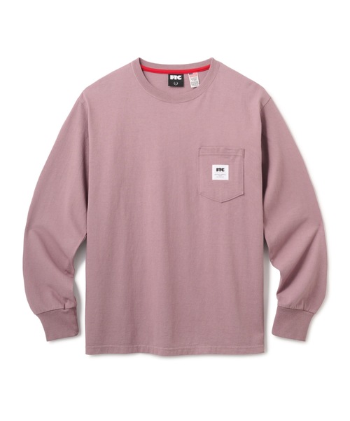 FTC（エフティーシー）の「POCKET L/S TEE（Tシャツ/カットソー・メンズ・ホワイト/パープル系その他/ブラック/グレー・MEDIUM/LARGE/SMALL/X-LARGE）」の4枚目の写真