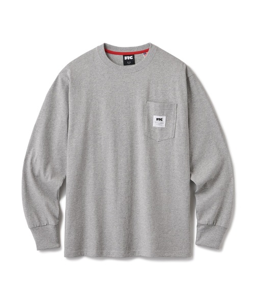 FTC（エフティーシー）の「POCKET L/S TEE（Tシャツ/カットソー・メンズ・ホワイト/パープル系その他/ブラック/グレー・MEDIUM/LARGE/SMALL/X-LARGE）」の3枚目の写真