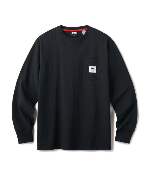 FTC（エフティーシー）の「POCKET L/S TEE（Tシャツ/カットソー・メンズ・ホワイト/パープル系その他/ブラック/グレー・MEDIUM/LARGE/SMALL/X-LARGE）」の2枚目の写真