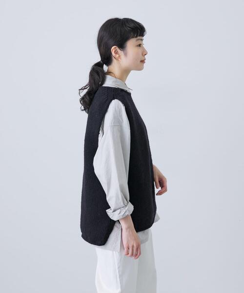 ペルーニットベスト（ニット/セーター）｜かぐれ（カグレ）の