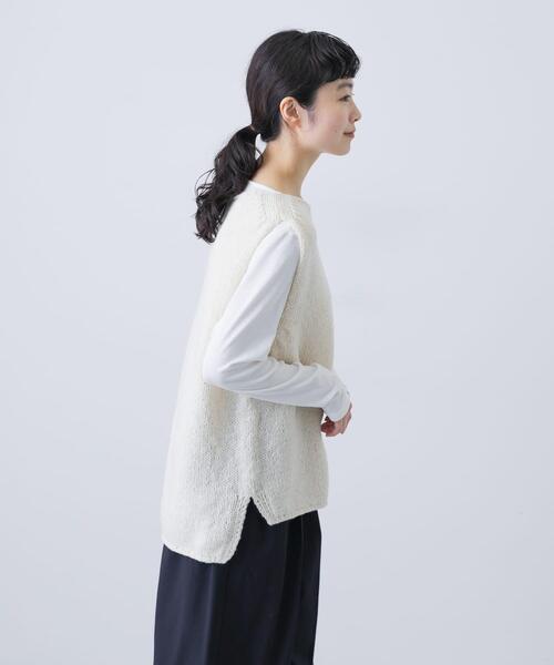 かぐれ（カグレ）の「ペルーニットベスト（ニット/セーター