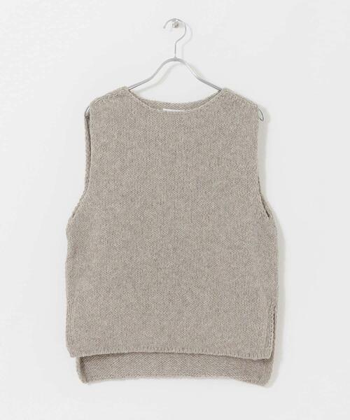 ペルーニットベスト（ニット/セーター）｜かぐれ（カグレ）の