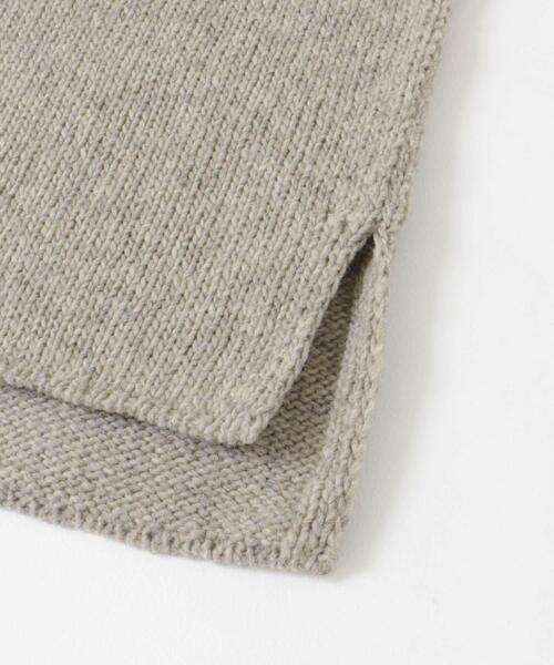 かぐれ(カグレ)の「ペルーニットベスト(ニット/セーター・レディース・アイボリー/グレー/ブラック・FREE)」の12枚目の写真