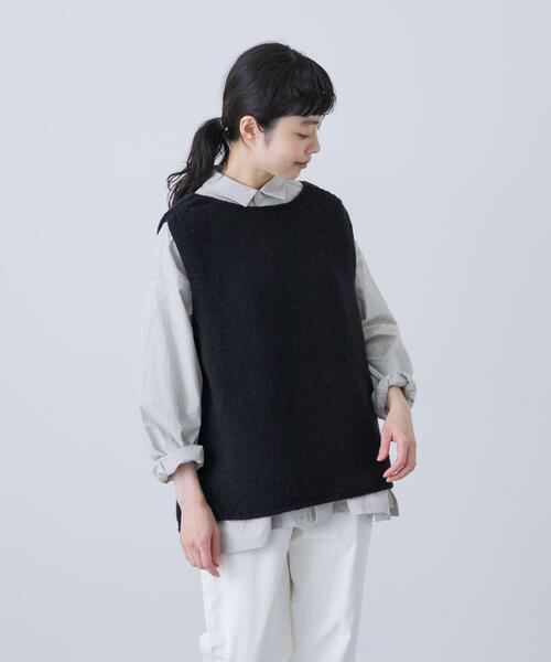 新品未使用/かぐれ/ペルーニットベスト ペルーニットベスト（ニット/セーター）｜かぐれ（カグレ）の