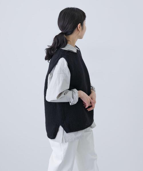 ペルーニットベスト（ニット/セーター）｜かぐれ（カグレ）の