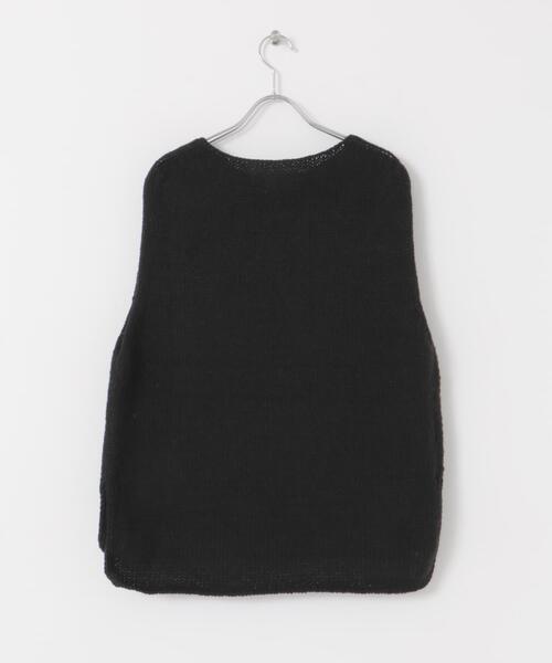 かぐれ(カグレ)の「ペルーニットベスト(ニット/セーター・レディース・アイボリー/グレー/ブラック・FREE)」の20枚目の写真