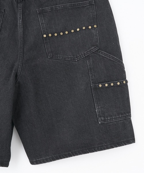 styles(スタイルス)の「BUTTER Rivet Denim Shorts(その他パンツ・メンズ・インディゴブルー/ブラック・32/34)」の4枚目の写真