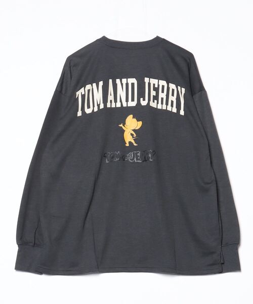 Tom&Jerry(トムアンドジェリー)の「メンズ TOM&JERRY オーバーサイズ トレーナー トムジェリ トムとジェリー(スウェット・メンズ・ベージュ/ネイビー/ブルー系その他/グレー系その他2/ベージュ系その他/ベージュ系その他2/ベージュ系その他4/グレイッシュベージュ/カーキ/ブラック/チャコールグレー/ベージュ系その他3/ブラック系その他/グレー系その他・XL/L/M)」の15枚目の写真