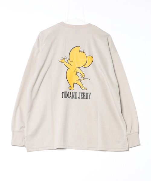 Tom&Jerry(トムアンドジェリー)の「メンズ TOM&JERRY オーバーサイズ トレーナー トムジェリ トムとジェリー(スウェット・メンズ・ベージュ/ネイビー/ブルー系その他/グレー系その他2/ベージュ系その他/ベージュ系その他2/ベージュ系その他4/グレイッシュベージュ/カーキ/ブラック/チャコールグレー/ベージュ系その他3/ブラック系その他/グレー系その他・XL/L/M)」の17枚目の写真