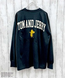 メンズ TOM&JERRY オーバーサイズ トレーナー トムジェリ トムとジェリー