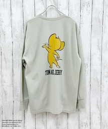 メンズ TOM&JERRY オーバーサイズ トレーナー トムジェリ トムとジェリー