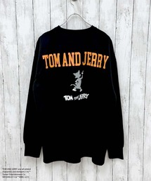 メンズ TOM&JERRY オーバーサイズ トレーナー トムジェリ トムとジェリー