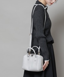 NANO universe | 2wayショルダースクエアミニボストンバッグ(ショルダーバッグ)