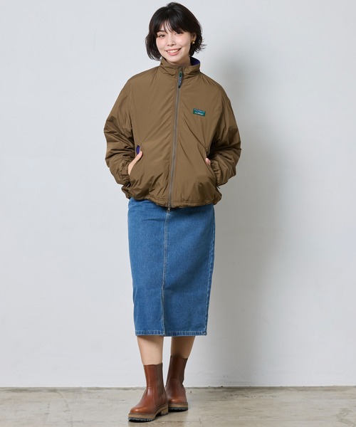 新品　ブラウン　FWラグランバルーンスリーブアウター☆プリーツプリーズ では✖️ セール】【JAPAN EDITION】ラヴェル・マイクロフリース・ラインド