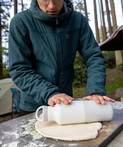 bpr BEAMS（ビーピーアール ビームス ）の「klean kanteen / Rise Classic ライズクラシック 20oz(592ml)（水筒・レディース・オフホワイト/ブラック/オリーブ・ONE SIZE）」の10枚目の写真