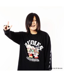 RUDIE'S（ルーディーズ）の「RUDIE'SxCRAYON SHINCHAN KASUKABE BOUEITAI LSTEE ルーディーズ×クレヨンしんちゃん かすかべ防衛隊 ロングスリーブTシャツ（Tシャツ/カットソー）」