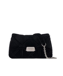 EMPORIO ARMANI | 【エンポリオ アルマーニ】ミニバッグ ベルベット エンボスモチーフ チェーンショルダーストラップ付き(ショルダーバッグ)