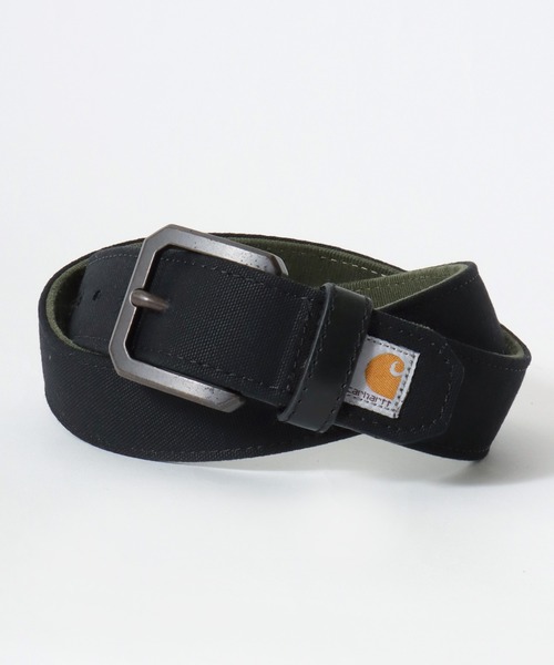 Carhartt(カーハート)の「carhartt(カーハート)CANVAS DUCK BELT/キャンバスダックベルト/WB5782(ベルト・メンズ・ブラウン/ブラック・36inch/32inch/34inch)」の2枚目の写真