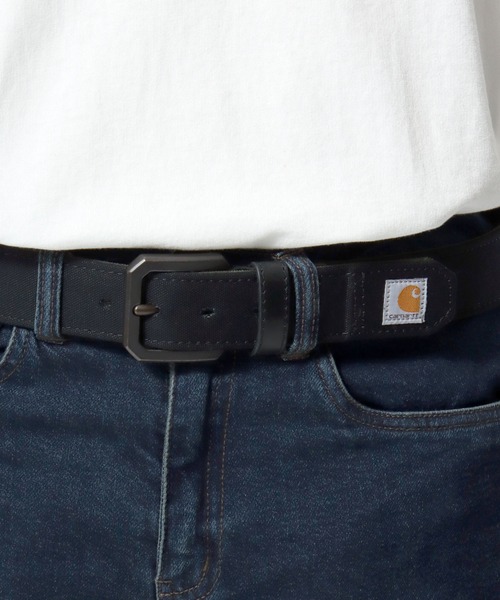 Carhartt(カーハート)の「carhartt(カーハート)CANVAS DUCK BELT/キャンバスダックベルト/WB5782(ベルト・メンズ・ブラウン/ブラック・36inch/32inch/34inch)」の13枚目の写真