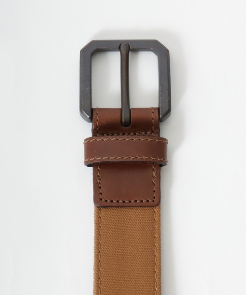 Carhartt(カーハート)の「carhartt(カーハート)CANVAS DUCK BELT/キャンバスダックベルト/WB5782(ベルト・メンズ・ブラウン/ブラック・36inch/32inch/34inch)」の6枚目の写真