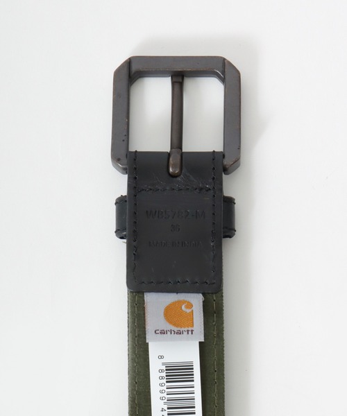 Carhartt(カーハート)の「carhartt(カーハート)CANVAS DUCK BELT/キャンバスダックベルト/WB5782(ベルト・メンズ・ブラウン/ブラック・36inch/32inch/34inch)」の11枚目の写真