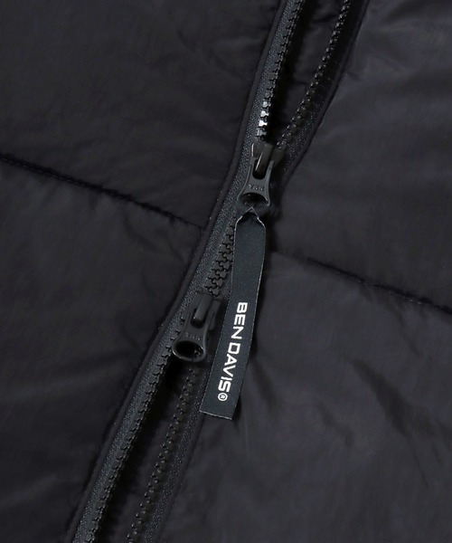 BEN DAVIS(ベンデイビス)の「BEN DAVIS/ベンデイビス BD PUFFER JACKET/オーバーサイズ パファージャケット/中綿エコダウンジャケット/レディース メンズ(ダウンジャケット/コート・メンズ・ブラック/アイボリー/リアルツリーカモ/ブラウン・M/L/XL)」の5枚目の写真