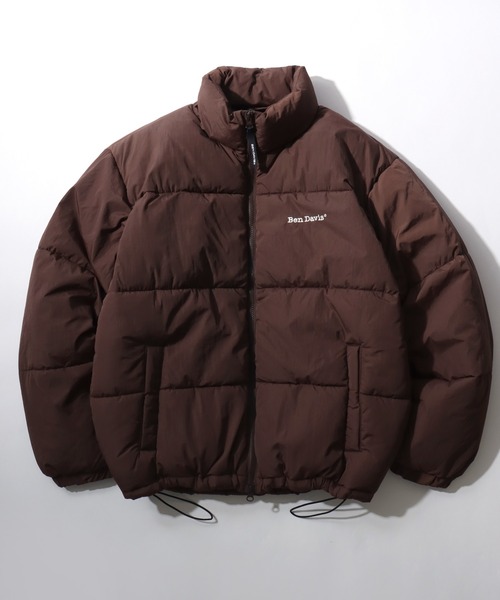 BEN DAVIS(ベンデイビス)の「BEN DAVIS/ベンデイビス BD PUFFER JACKET/オーバーサイズ パファージャケット/中綿エコダウンジャケット/レディース メンズ(ダウンジャケット/コート・メンズ・ブラック/アイボリー/リアルツリーカモ/ブラウン・M/L/XL)」の10枚目の写真