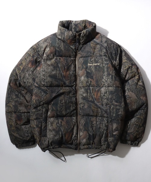 BEN DAVIS(ベンデイビス)の「BEN DAVIS/ベンデイビス BD PUFFER JACKET/オーバーサイズ パファージャケット/中綿エコダウンジャケット/レディース メンズ(ダウンジャケット/コート・メンズ・ブラック/アイボリー/リアルツリーカモ/ブラウン・M/L/XL)」の9枚目の写真