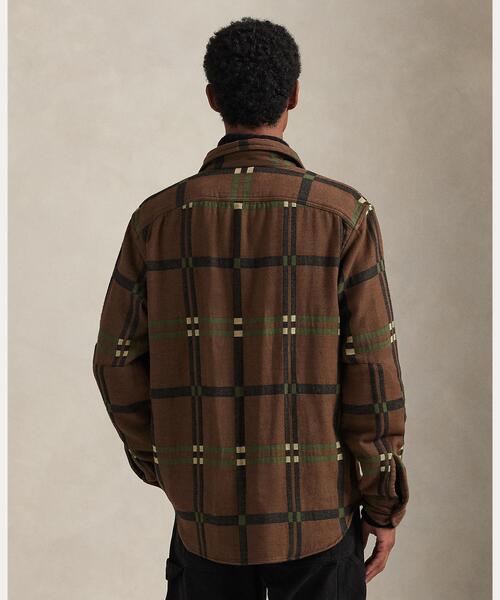 POLO RALPH LAUREN（ポロ ラルフ ローレン）の「クラシック フィット フランネル ユーティリティ シャツ（シャツ/ブラウス・メンズ・グリーン・XS/S/M/L）」の6枚目の写真