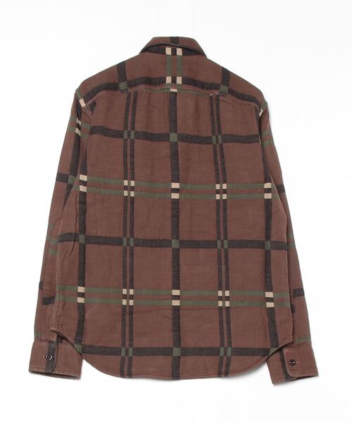 POLO RALPH LAUREN（ポロ ラルフ ローレン）の「クラシック フィット フランネル ユーティリティ シャツ（シャツ/ブラウス・メンズ・グリーン・XS/S/M/L）」の2枚目の写真