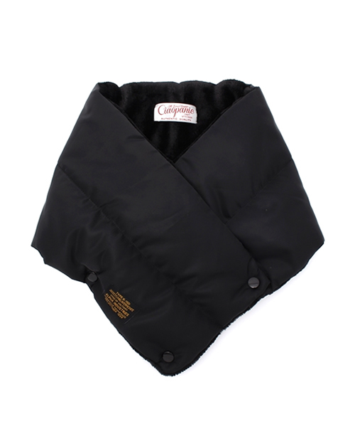 Alpha Industries(アルファインダストリーズ)の「【Ciaopanic】 <ALPHA/アルファ>別注 SPALPHAネックウォーマー(マフラー・メンズ・ホワイト/オリーブ/ブラック・FREE)」の2枚目の写真