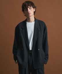メンズのセットアップ（ブルー・ネイビー/青色系・ダブル