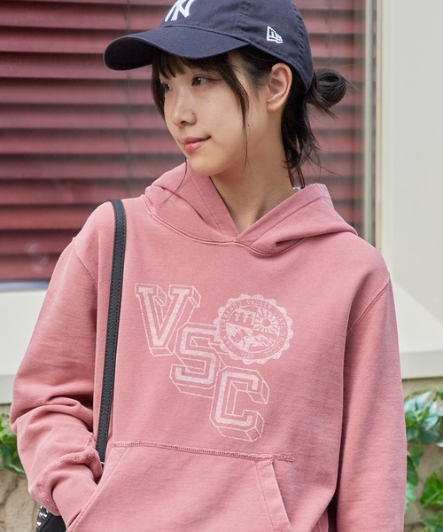 REMI RELIEF(レミレリーフ)の「REMI RELIEF/レミレリーフ SP加工 裏毛 パーカー (VSC)(パーカー・メンズ・レッド/ブラック/ホワイト・L/M/XL)」の13枚目の写真